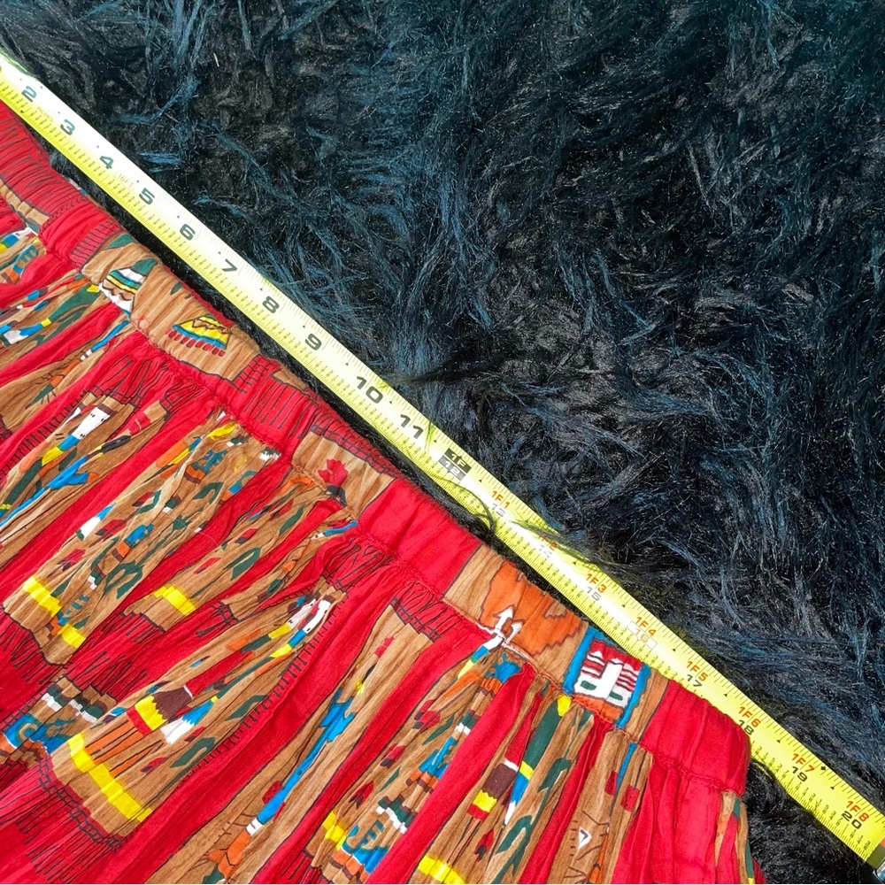 Le Mieux Studio tribal broomstick skirt, XL - Picture 5 of 6